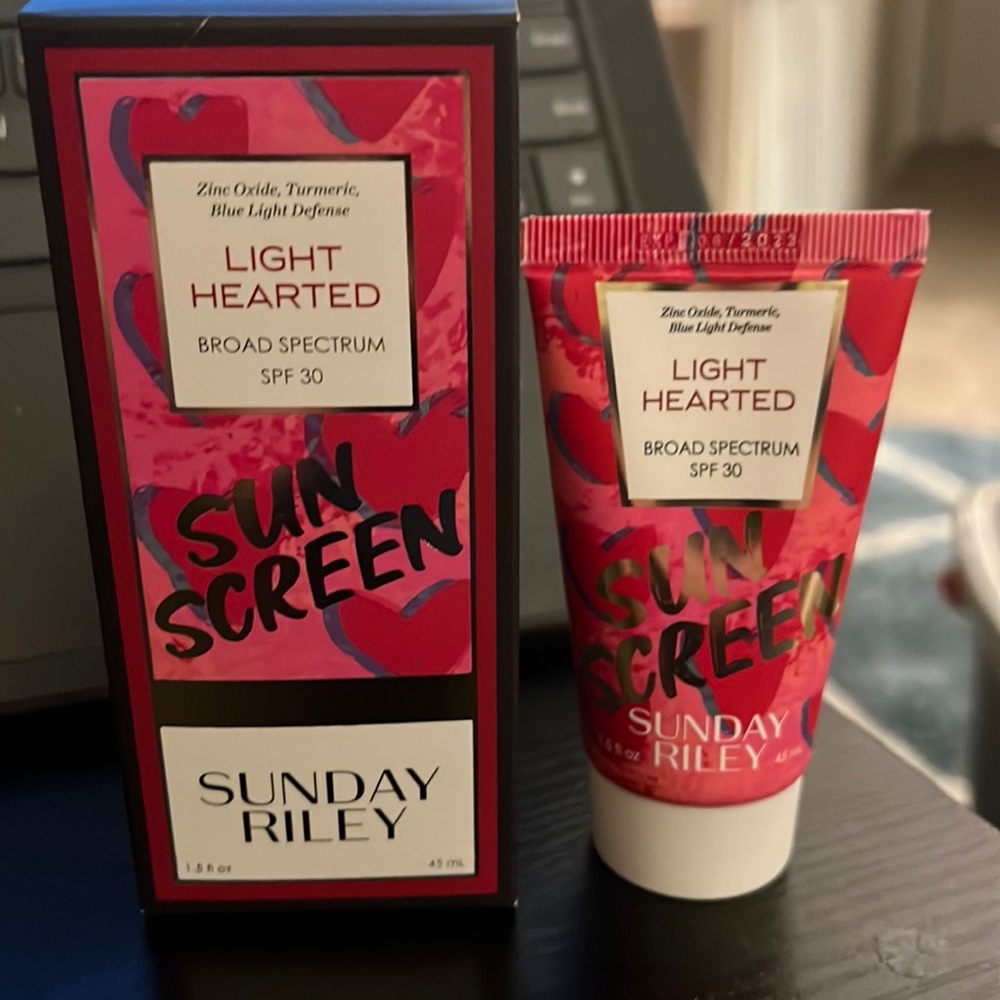 Sunday Riley sunscreen
